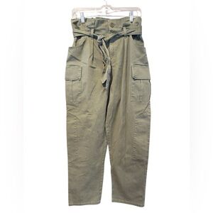 Women's  Olive Cargo Pants